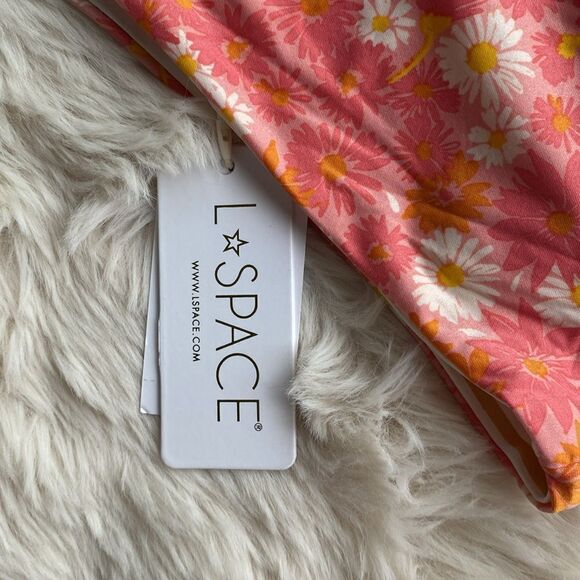 L*Space Cabana Bottom Bitsy Floral Print Swim Bottoms Small - Picture 5 of 5